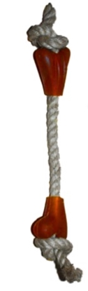 Picture of Chuckle City cord with 100% Natural Organic Rubber Bone